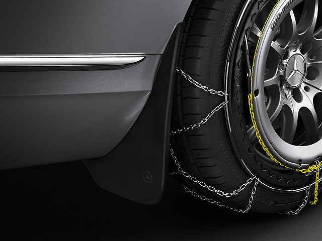 Mercedes OEM skvettlapp til Mercedes C (W205) – ABS-plast