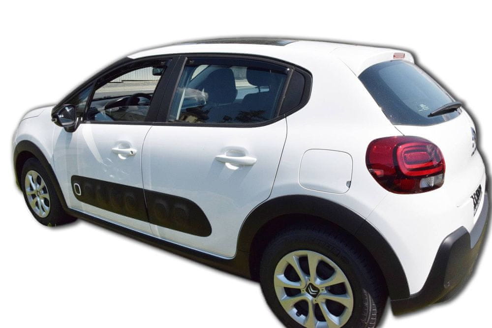 Vindavviser Citroen C3 III (2016-2024) – PMMA Plexi - nærbilde