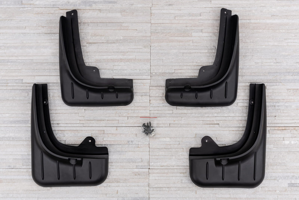 Ven-Tuning skvettlapp til Porsche Cayenne II (92A) – svart ABS-materiale