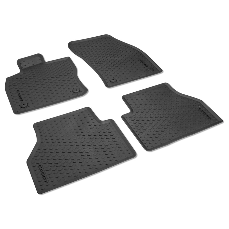 VAG OEM gulvmatter til Vw Caddy V – vannavstøtende og sklisikre