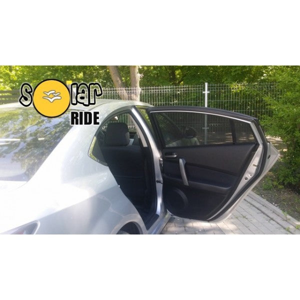 Solskjerm Mazda 6 Sedan (GH) II (2007-2012) (2 stk) - sett bakfra