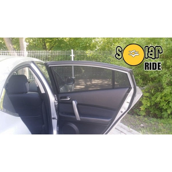 Solskjerm Mazda 6 Sedan (GH) II (2007-2012) (2 stk) - sett forfra