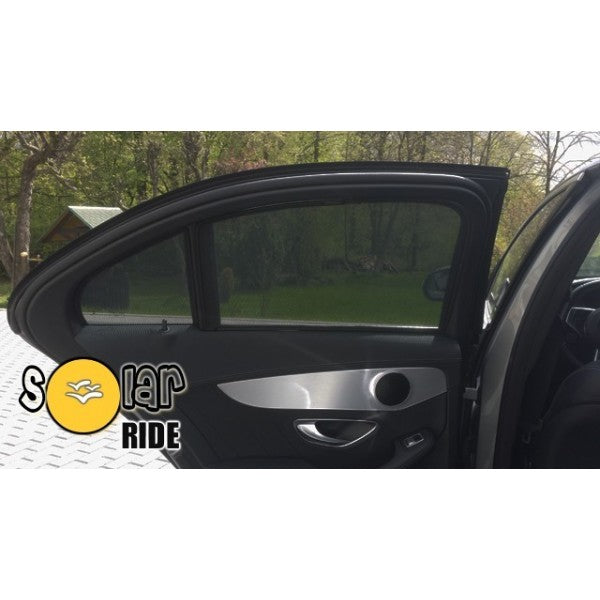 Solskjerm Mercedes C-Klasse (W205) Sedan (2014-2021) (4 stk) - sett bakfra