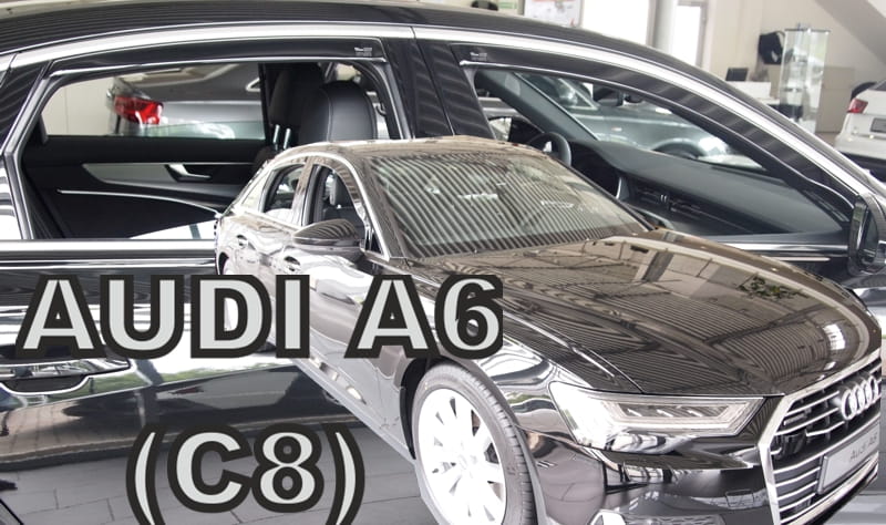 Heko vindavviser til Audi A6 C8 Sedan – PMMA Plexi materiale