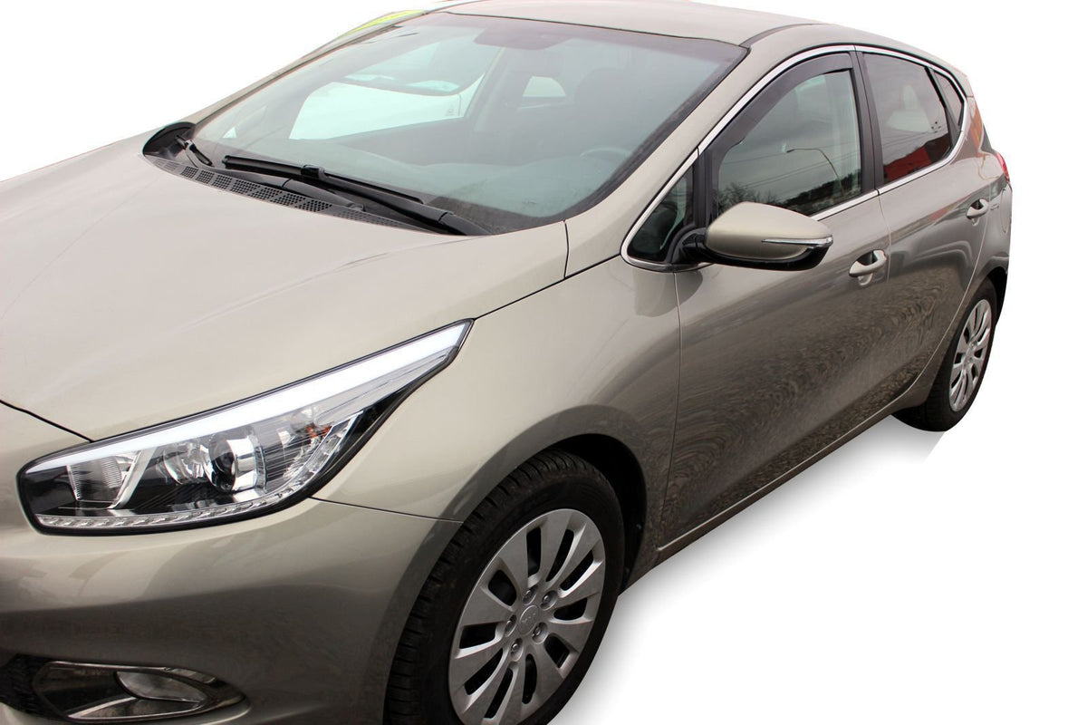 Heko vindavviser til Kia CEE`D II 5-dørs 05/2012→ sett 2 stk. – PMMA Plexi