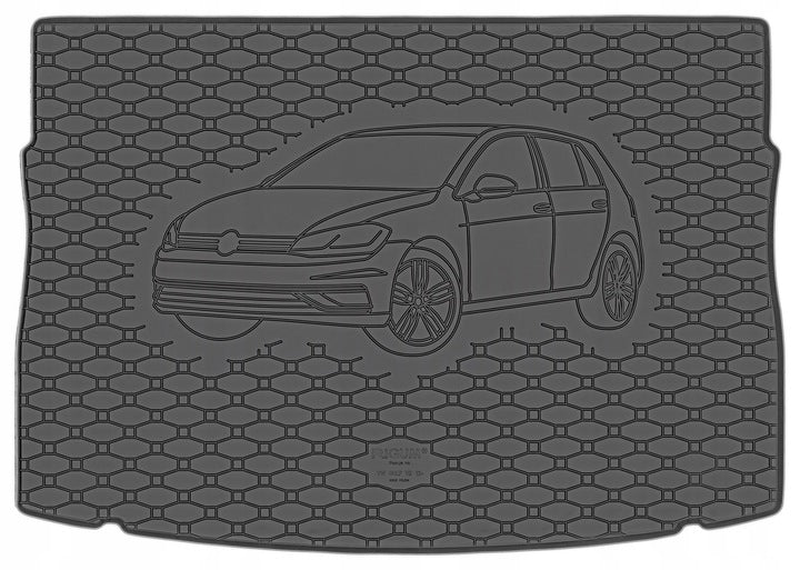 Rigum bagasjeromsmatte til Vw Golf VII / E-GOLF – luktfrie gummi