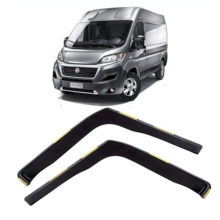 Vindavviser Fiat Ducato III (2006-) – PMMA Plexi | Heko – vindavviser montert