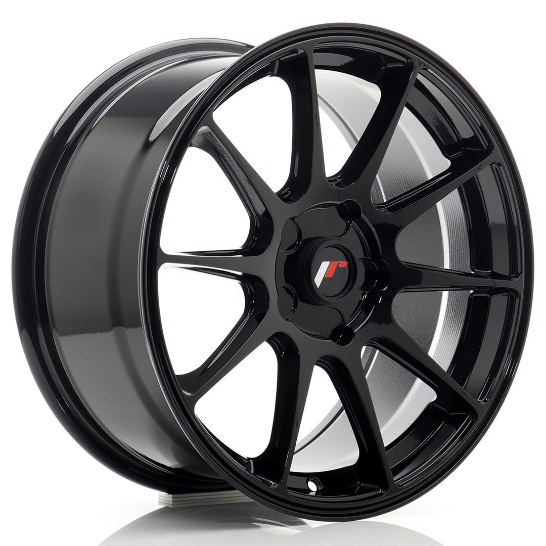 Felg JR Wheels JR11 17x8" Black – sett forfra
