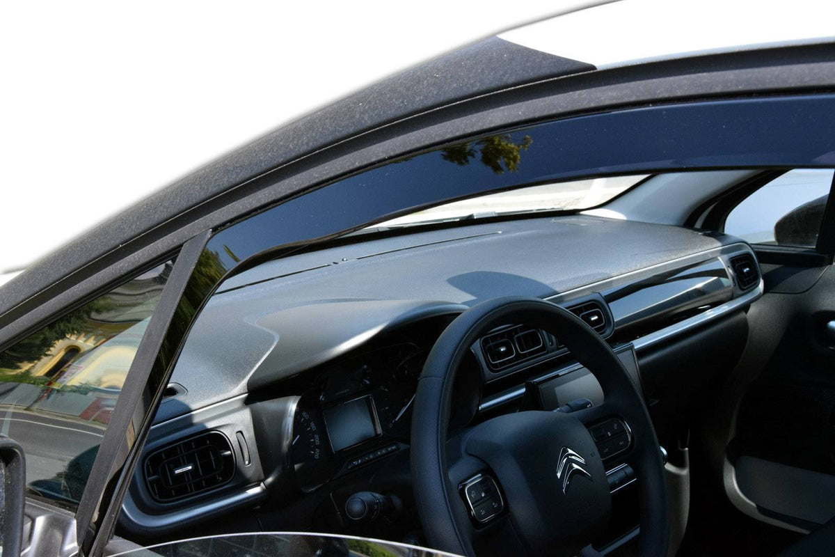 Heko vindavviser til Citroen C3 III – transparent plexi