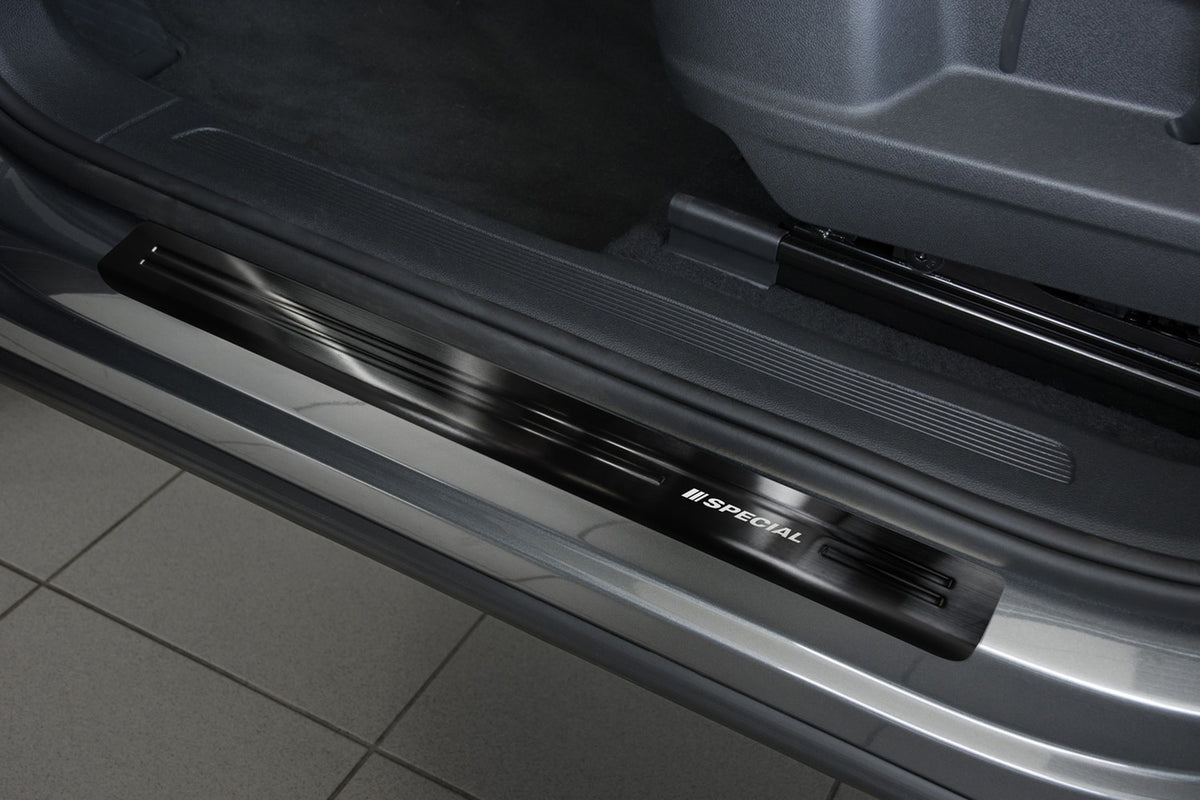 Avisa dørbeskytter til Vw Tiguan Allspace / Special Edition Black – rustfritt stål