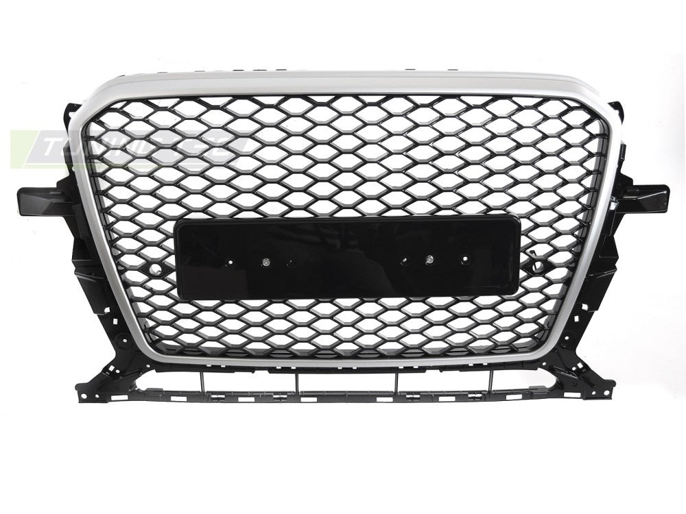Nærbilde av detaljer på grill til Ramme Audi Q5 8R 12-16