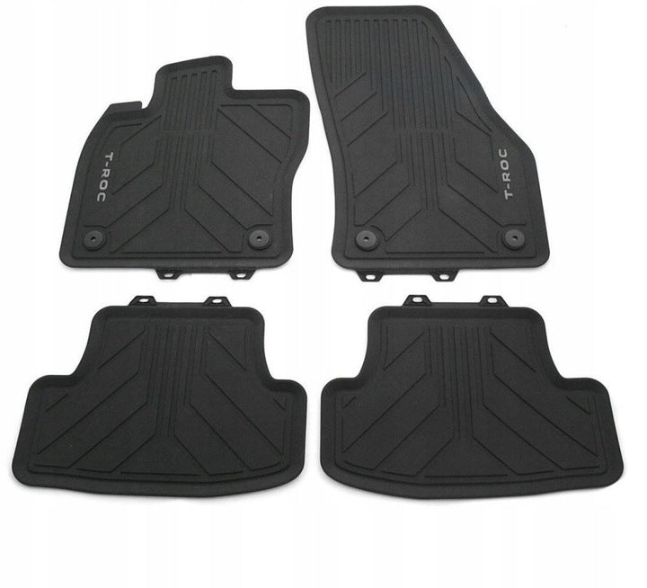 VAG OEM gulvmatter til Vw T-Roc I – gummi og TPE materiale