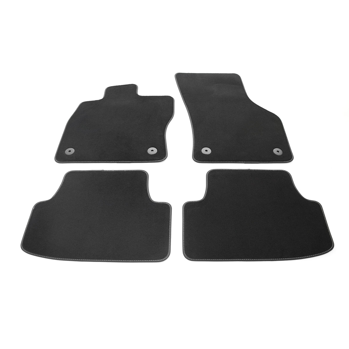 VAG OEM stoffmatter til Vw Golf 7 GTD / Golf GTD 8 – antiskli bakside