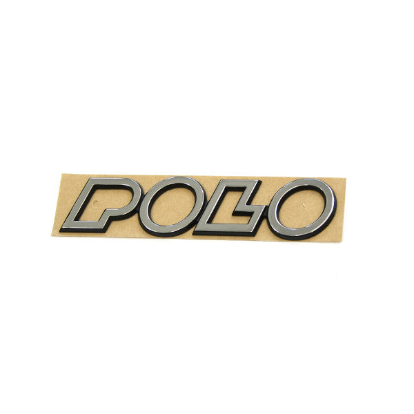 Emblem/logo til Vw Polo Chrome i krom ABS-materiale med perfekt passform for bakluke