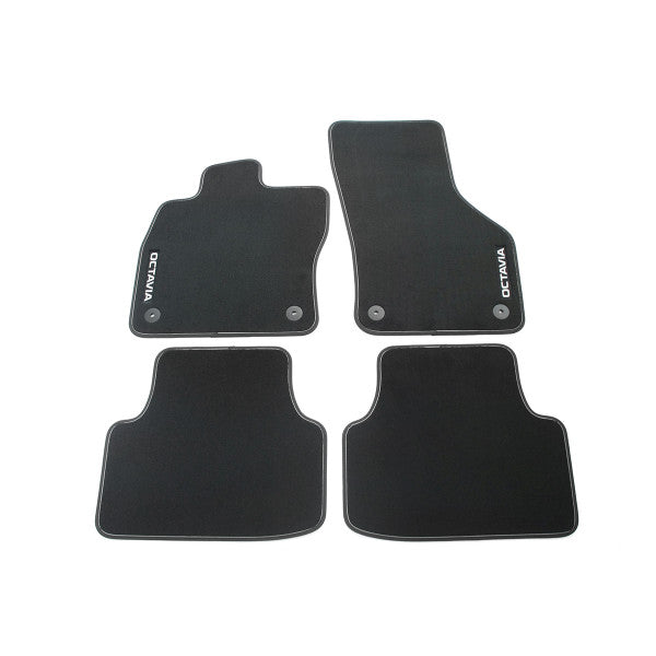 VAG OEM stoffmatter til Skoda Octavia IV – stoffmateriale