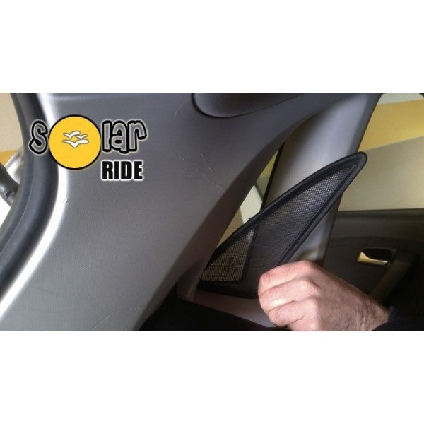 Solskjerm Vw Polo V (2009-2014) (4 stk) - sett bakfra