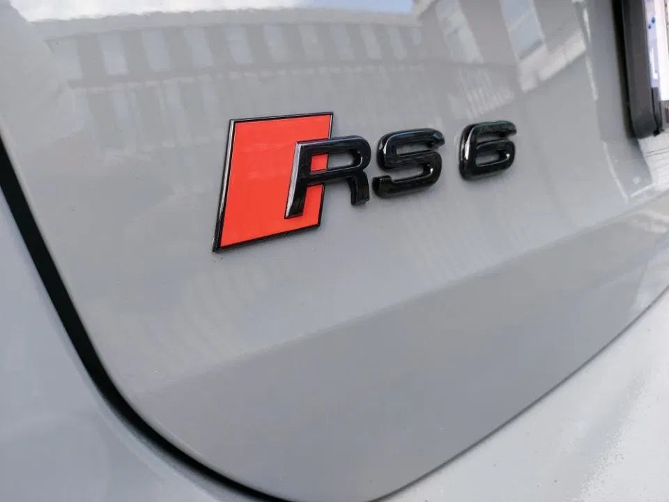 Emblem Audi RS6 Sport Black Edition - detaljer