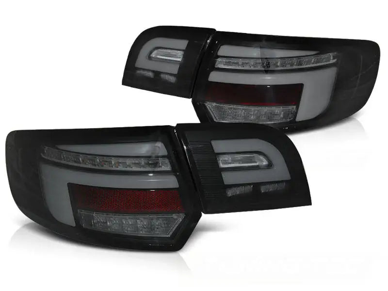 Baklykter Audi A3 8P 5D 08-12 Led Bar Black SEQ | Nomax.no🥇