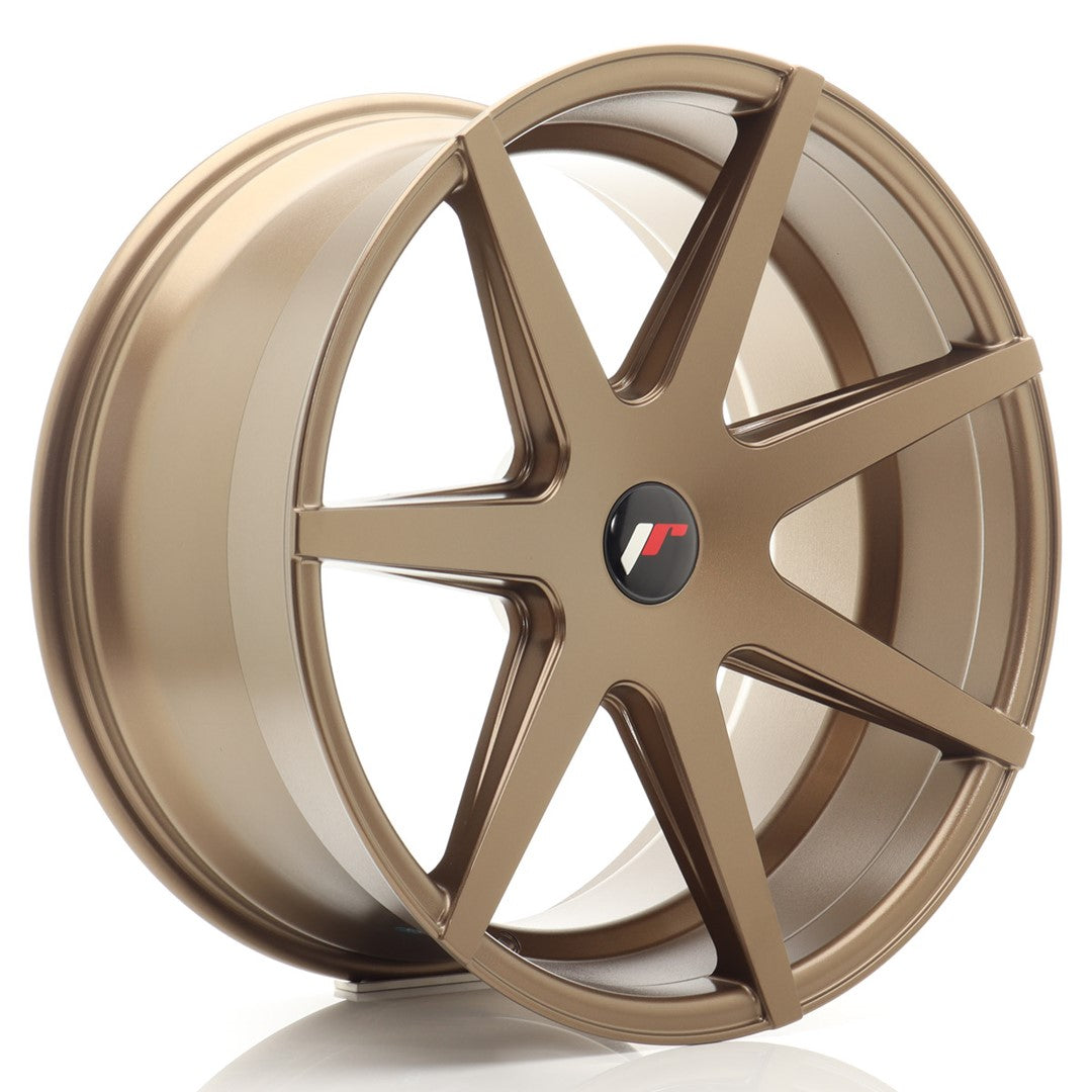 Felg JR Wheels JR20 20x10" Bronze – sett forfra