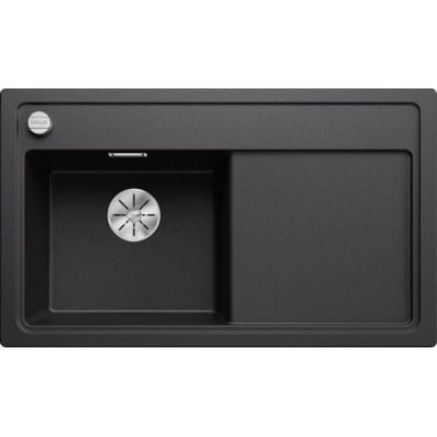 Blanco Zenar 45 S kjøkkenvask i granittkompositt antrasitt med avrenningsfelt, 860x510 mm – 523850