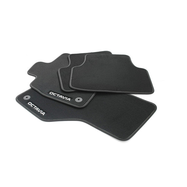 VAG OEM stoffmatter til Skoda Octavia IV – antiskli underlag