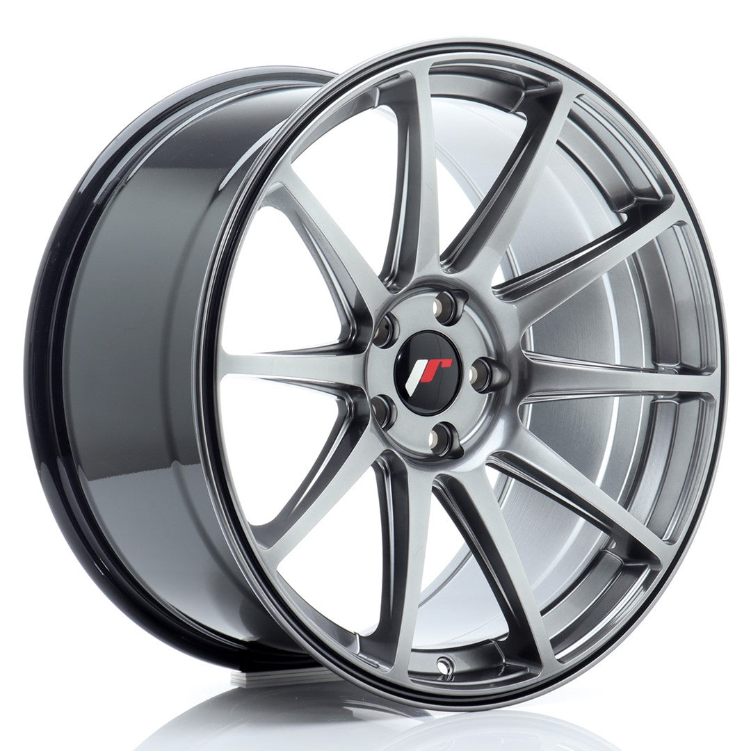 Felg JR Wheels JR11 19x9,5" Hyper Black – sett forfra