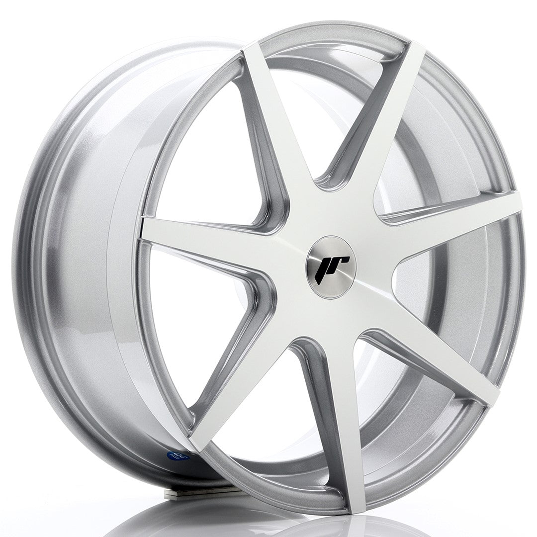 Felg JR Wheels JR20 19x8,5" Silver – sett forfra