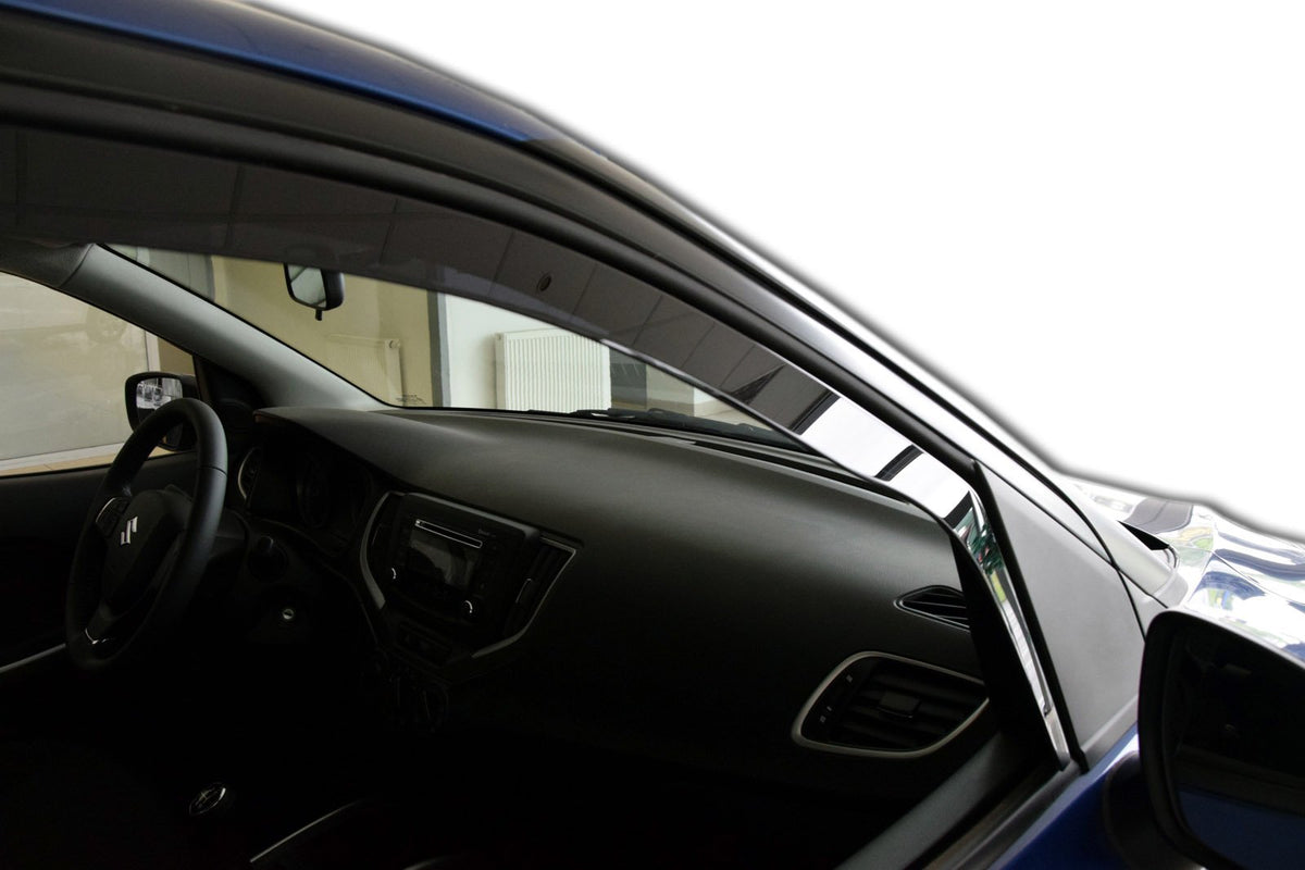 Heko vindavviser til Suzuki BALENO 5-dørs 2016→ sett 2 stk. – sort transparent