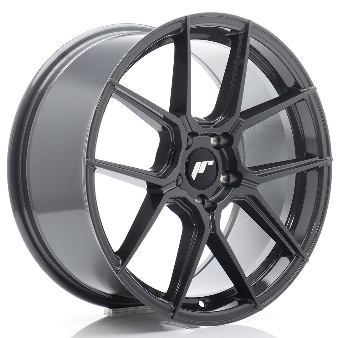 Felg JR Wheels JR30 18x8,5" Hyper Gray – sett forfra