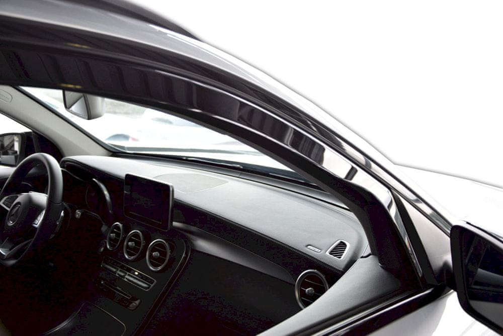 Heko vindavviser til Mercedes GLC Coupe (C253) – sort transparent