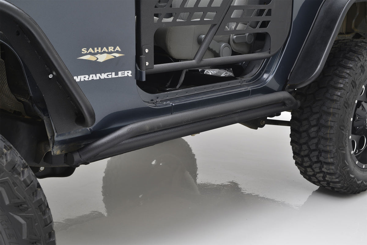 Stigtrinn Jeep Wrangler JK Ventshield (2006-2018) - sett bakfra