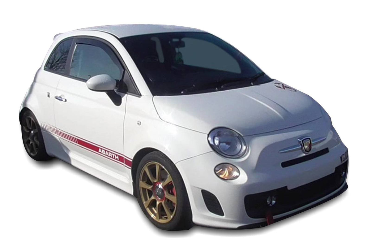 Heko vindavviser til Fiat 500 / 500e – PMMA Plexi klart materiale