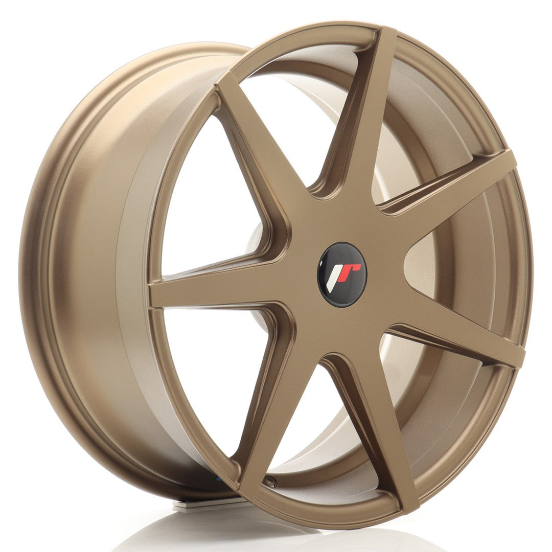 Felg JR Wheels JR20 19x8,5" Bronze – sett forfra