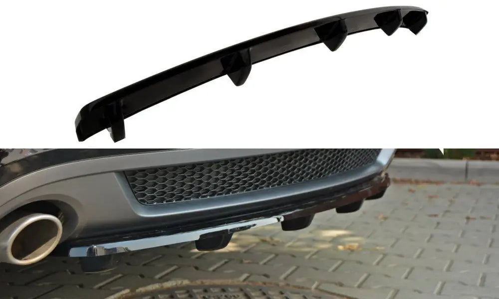 Sentersplitter Bak (Med vertikale finner) Audi A5 S-Line 8T Coupe / Sportback | Nomax.no🥇
