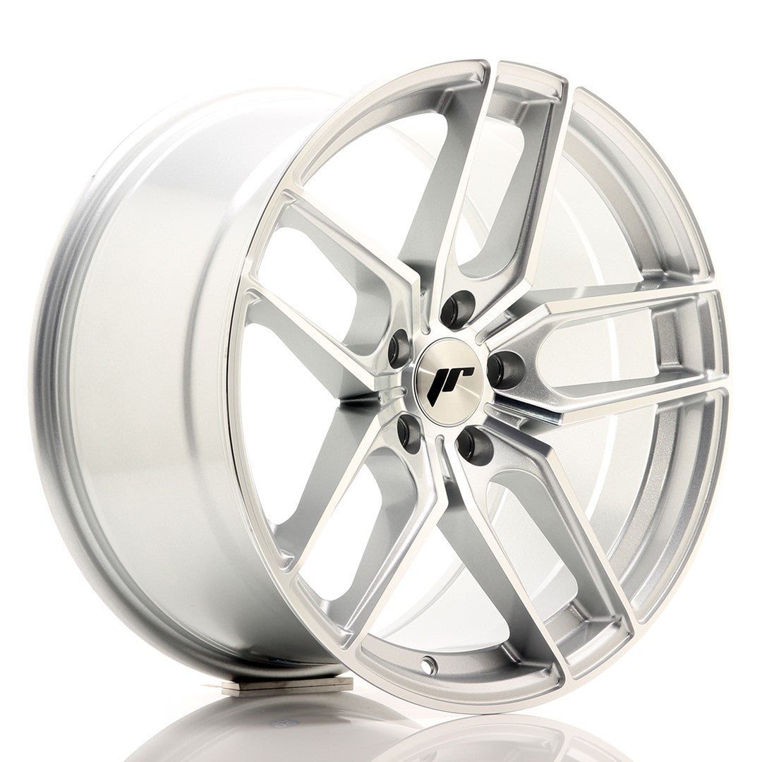 Felg JR Wheels JR25 18x9,5" Silver – sett forfra