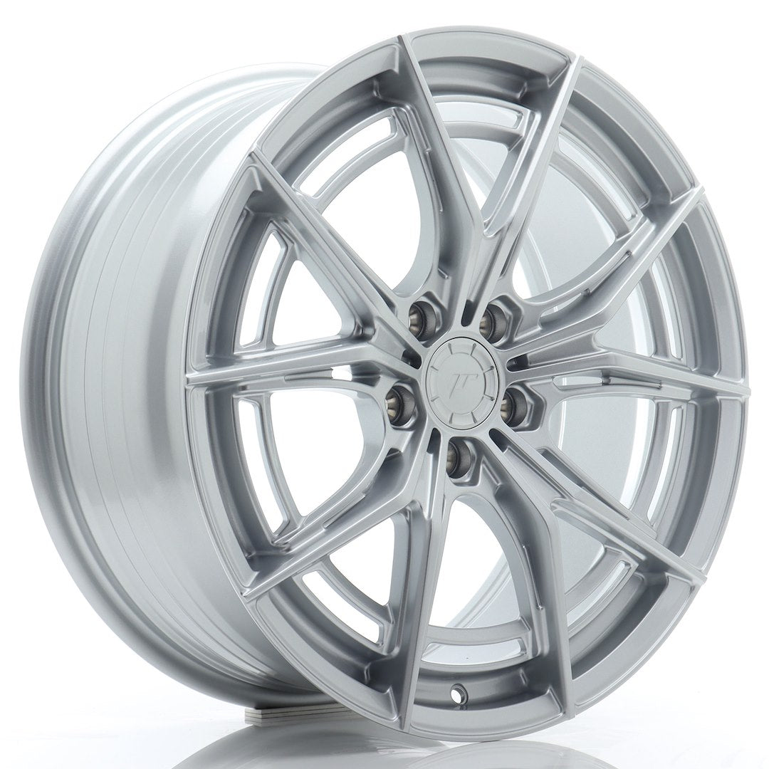 Felg JR Wheels JR50 19x8,5" Silver – sett forfra