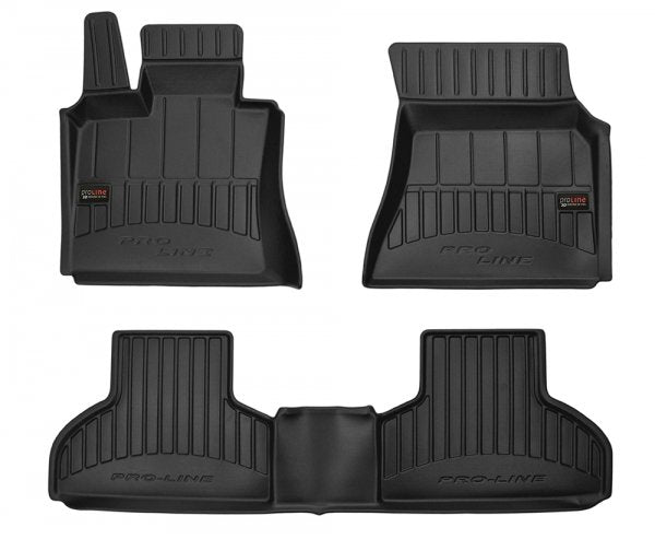 Gulvmatter Bmw X5 III (F15) / X6 (F16) (2013-2018) – 3D Premium med sidekant - detaljer