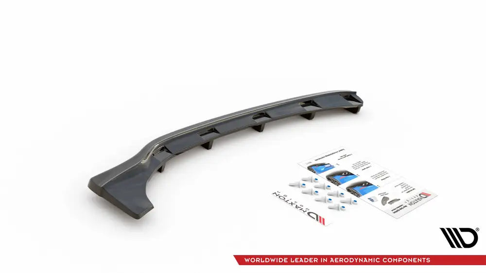Sentersplitter Bak Bmw 3 E46 Mpack Coupe (With Vertical Bars) | Nomax.no🥇_5