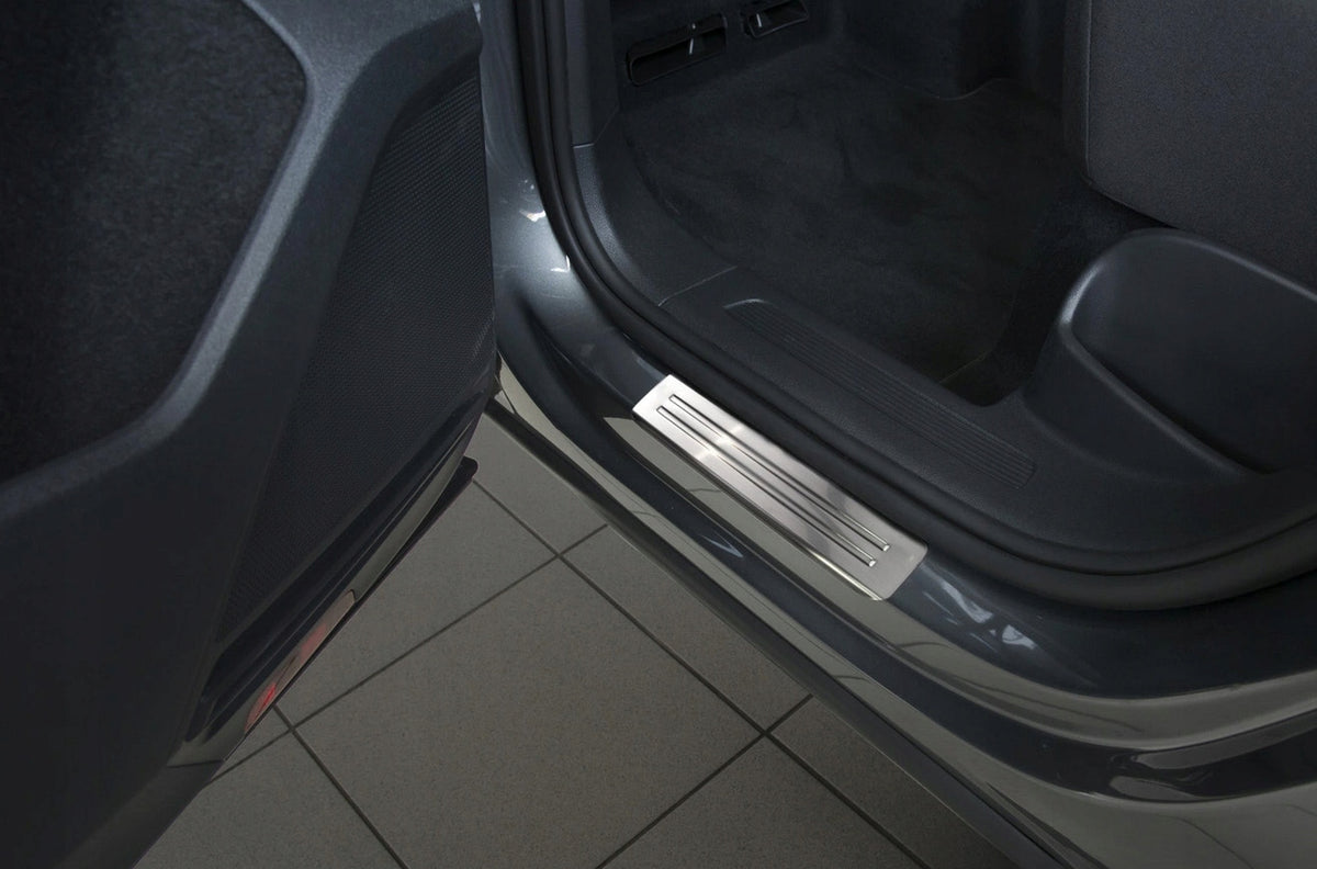 Avisa dørbeskytter til Vw Tiguan Allspace / Exclusive Edition Silver – satin sølv overflate