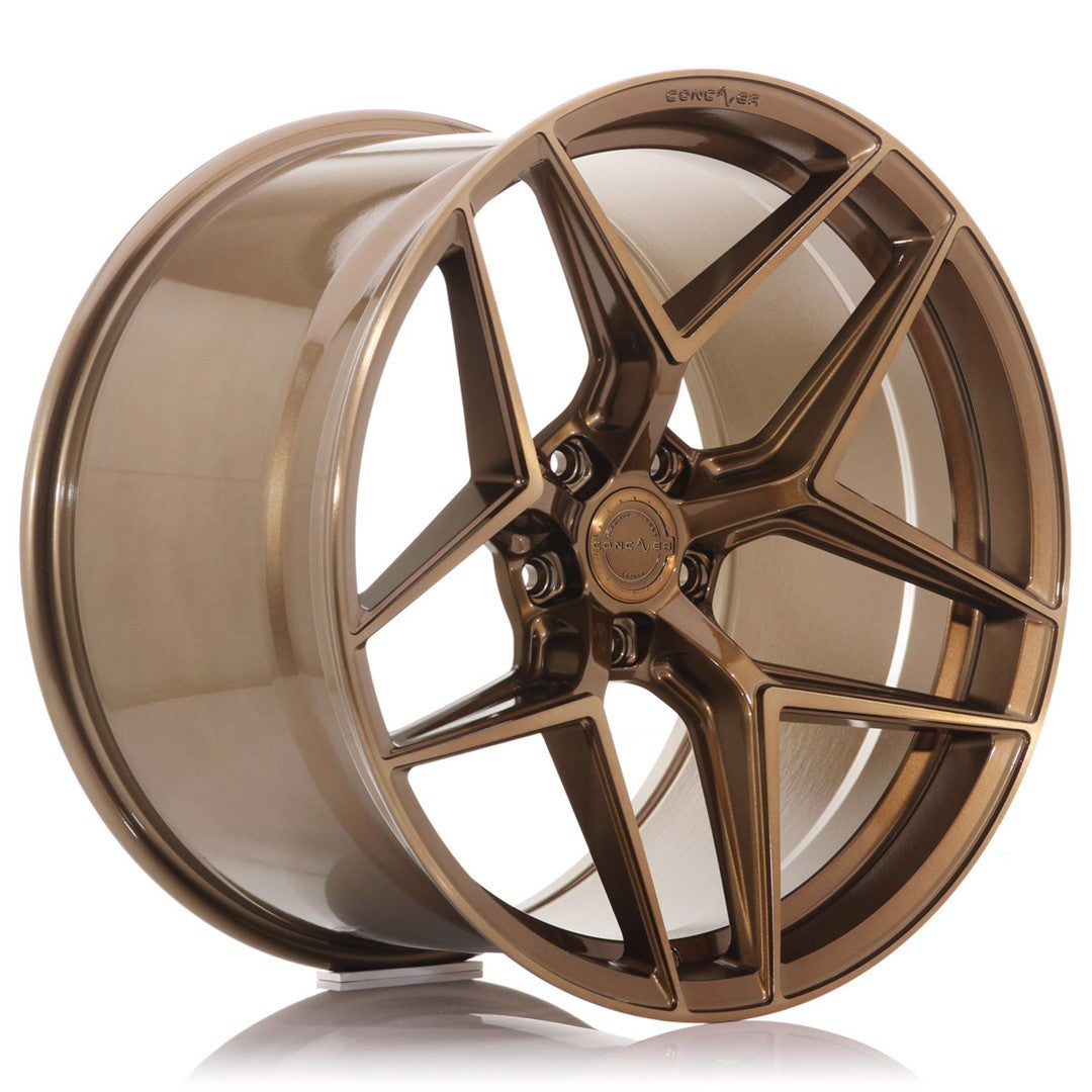 Felg Concaver CVR2 20x10" Brushed Bronze – sett forfra