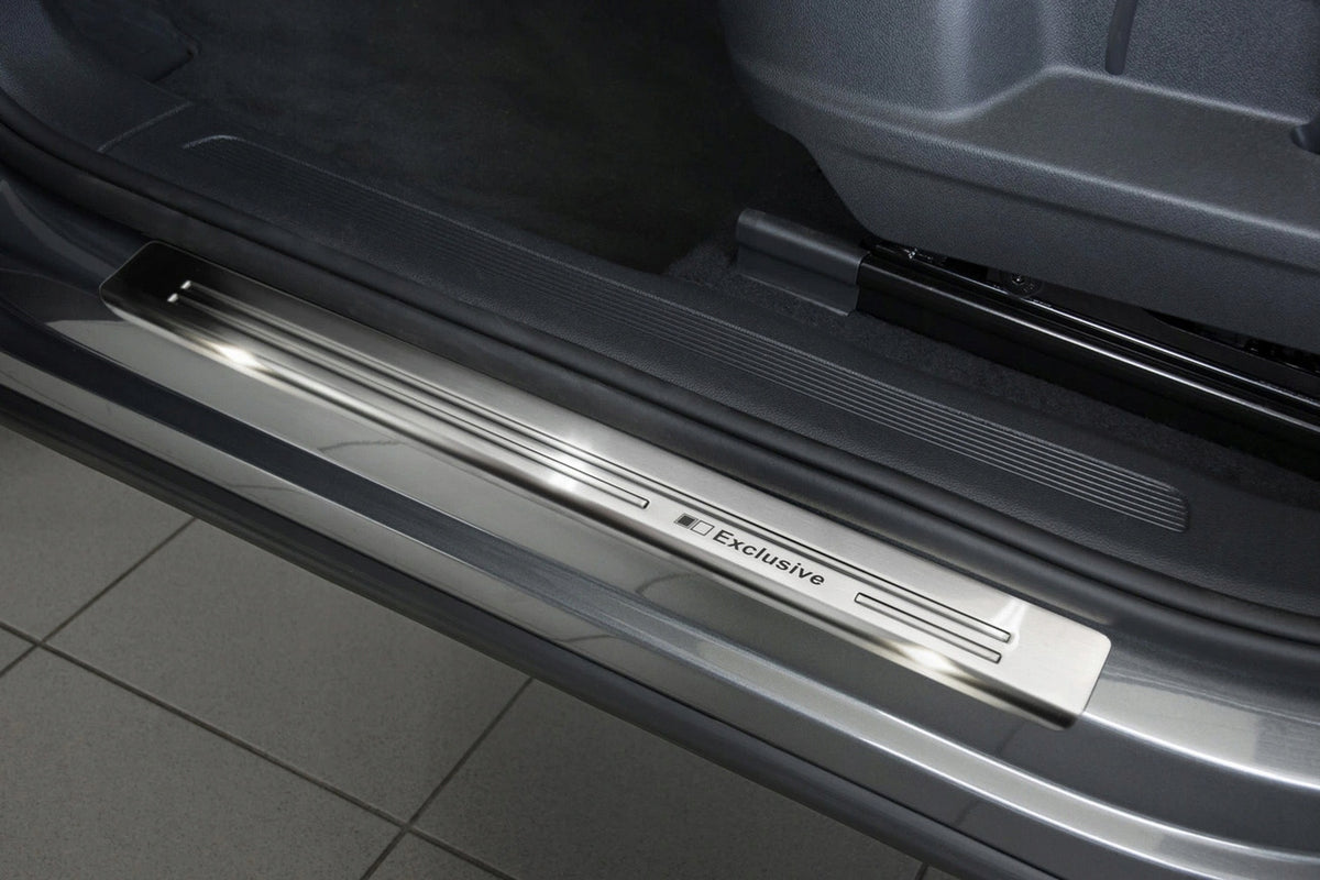 Avisa dørbeskytter til Vw Tiguan Allspace / Exclusive Edition Silver – rustfritt stål