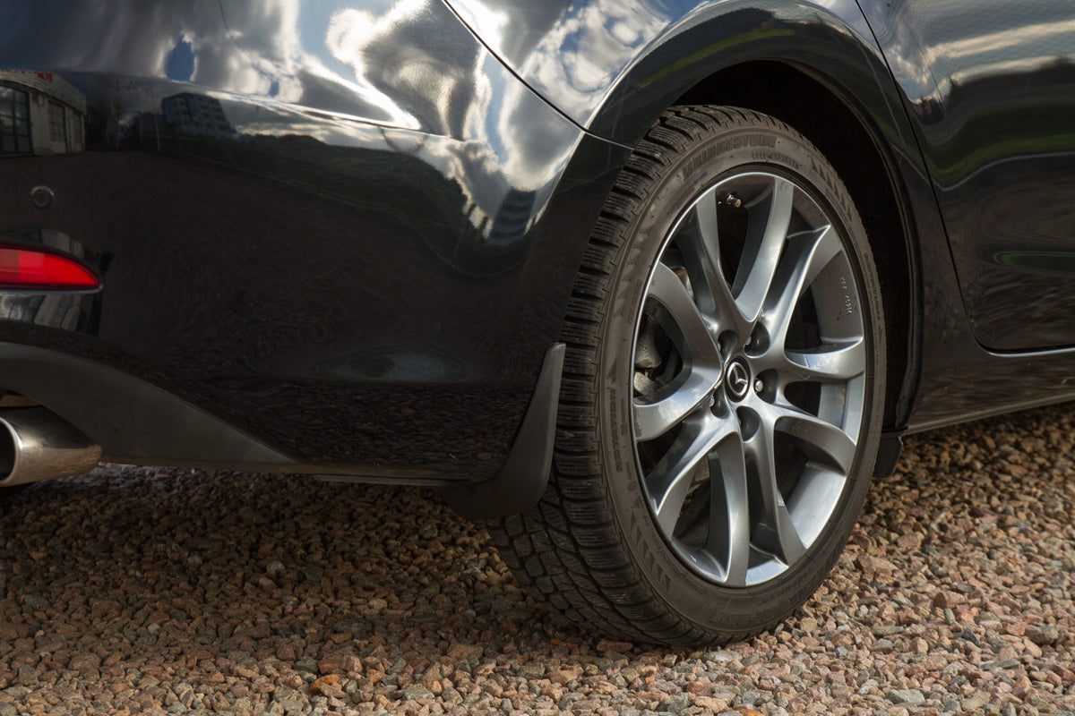 Ven-Tuning skvettlapp til Mazda 6 III (GJ/GL) Sedan – svart ABS-materiale