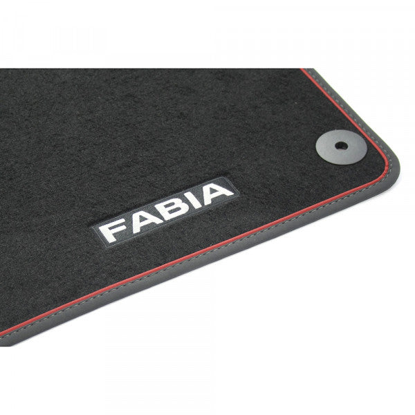 VAG OEM stoffmatter til Skoda Fabia – antiskli