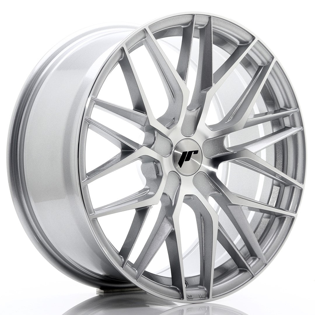 Felg JR Wheels JR28 19x8,5" Silver – sett forfra
