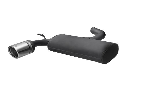 Sluttdemper Ulter A3 8P Sportback 101-105 singel utgang N90RS race endepipe Ø90 mm rustfri stal