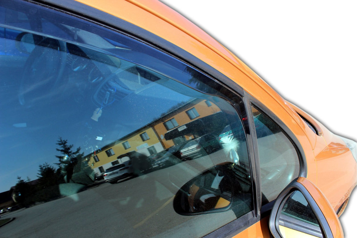 Heko vindavviser til Peugeot 207 5-dørs – sort transparent finish