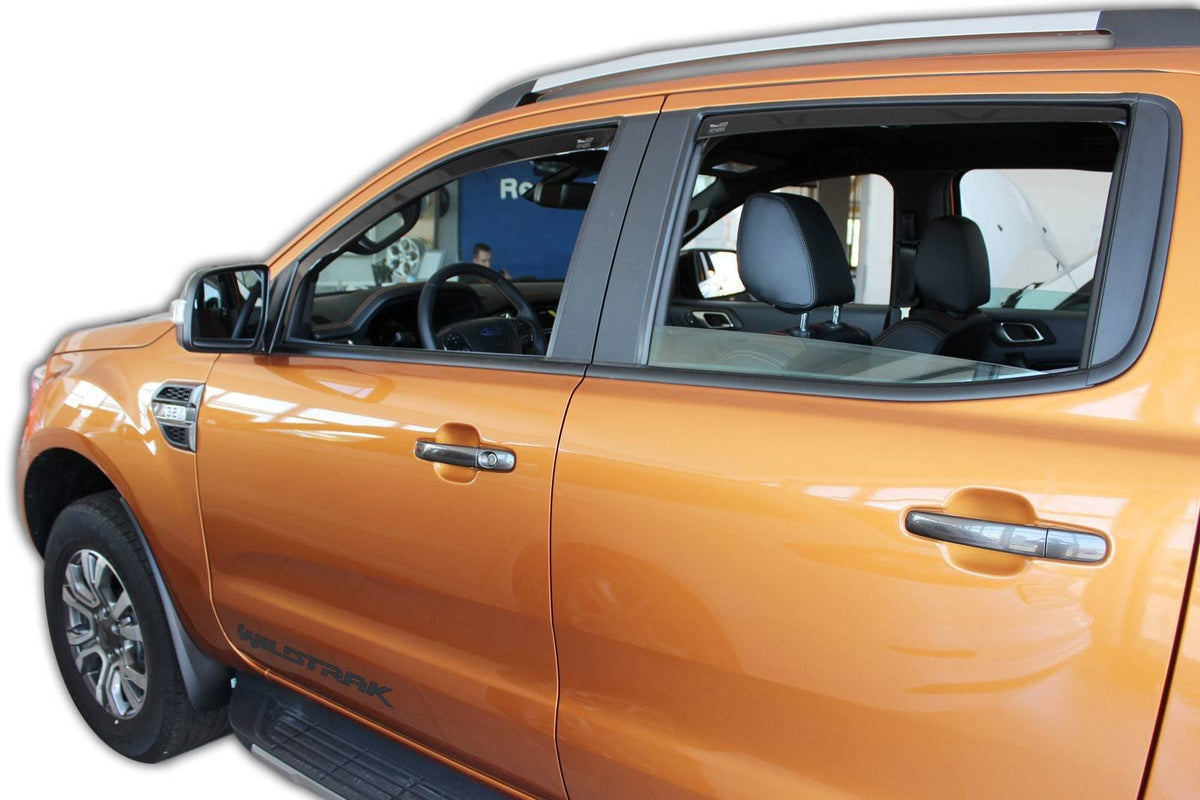 Vindavviser Ford Ranger / Raptor – PMMA Plexi - detaljer