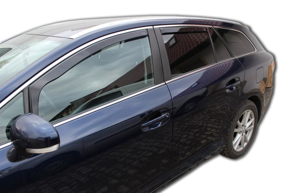 Heko vindavviser til Toyota AVENSIS III (T27) Sedan / sett 4 stk. – PMMA Plexi