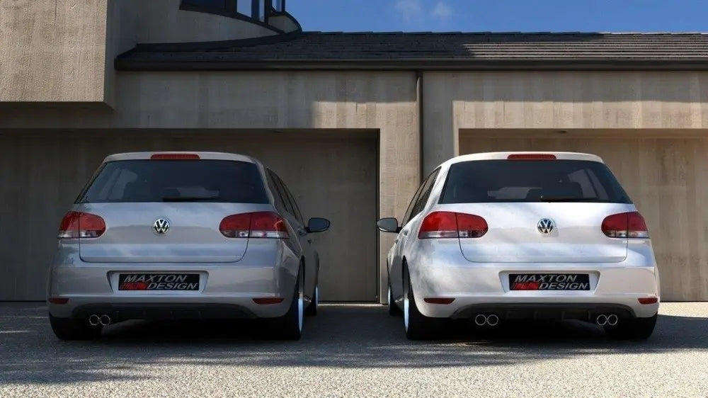 Diffuser bak VW Golf VI med 2 eksosrørhull_2