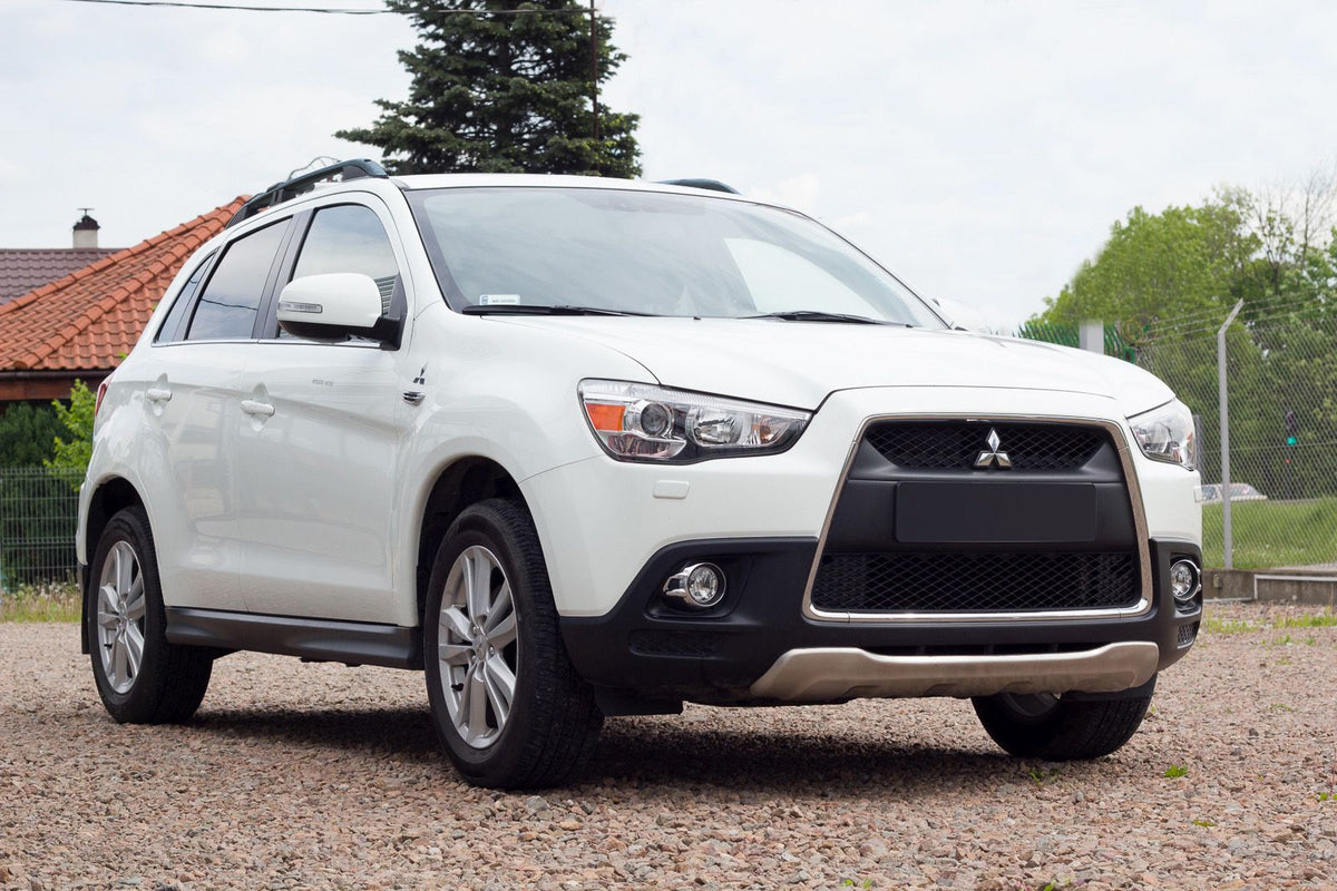 Takrails Ventshield til Mitsubishi ASX I 2010-2023 i aluminium og ABS